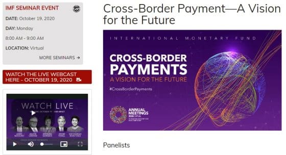 IMF 초국경 결제와 디지털 화폐 주제 세미나 개최 … 파월 연준 의장 등 참여