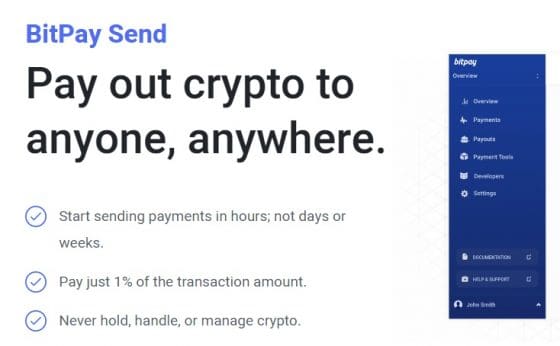 비트페이, 암호화폐로 급여 지급 가능한 서비스 시작