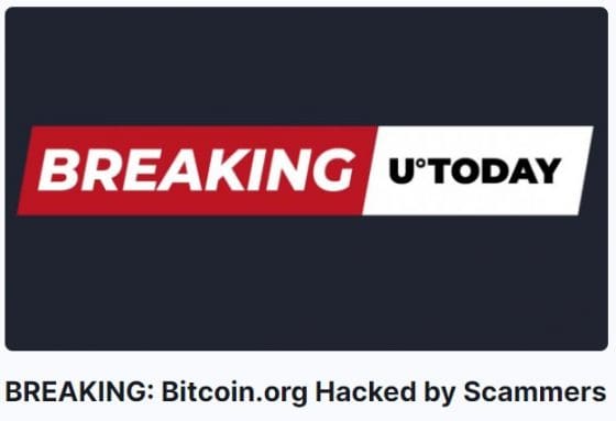 [상보] 사토시가 만든 Bitcoin.org 해킹당해–유투데이