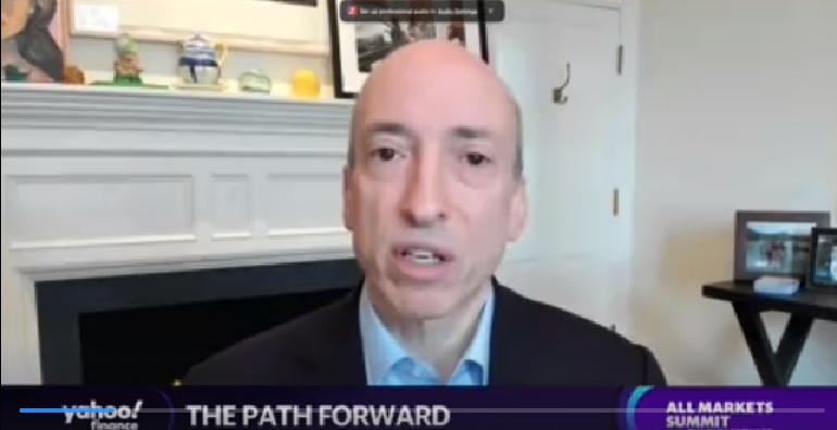 겐슬러 암호화폐 투기성 강조, 이더리움 언급 회피