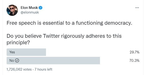 일론 머스크, 트위터 또 저격 ‘표현의 자유 충실한가’–오픈 소스, 무 검열 SNS 만드나