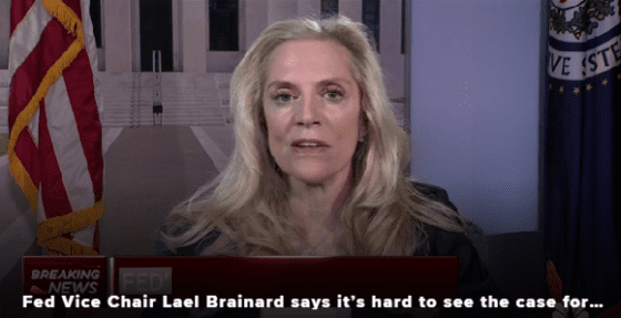 “금리 인상 중단 명분 찾기 매우 어려워” – 라엘 브레이너드 연준 부의장
