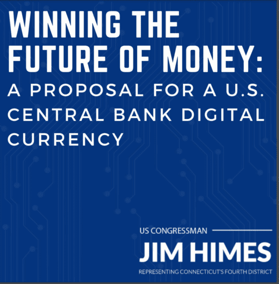 디지털달러, 글로벌 준비통화로서 달러 입지 지지 – 미 하원 의원 백서 발간