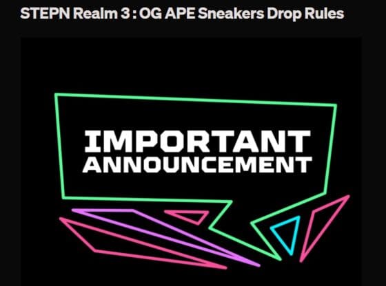 M2E 스테픈(GMT)  3번째 영역은  이더리움 기반