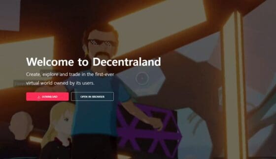 디센트럴랜드, 코인 시가총액 1.8조 메타버스 일일 이용자는 24명 그쳐