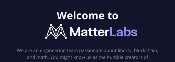 매터랩스, 2억달러 규모 시리즈 C 투자 유치 성공… ”zk싱크로 EVM 지원 모든 체인간 호환 가능”