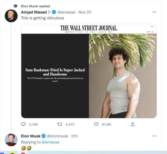 SBF 감싸는 미국 언론 비판하는 밈 등장…NYT “그는 박애주의자” 논란