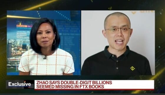 창펑자오, 생방송에서 “보이저디지털 자산 재입찰” 언급하자… VGX 토큰 순식간에 44% 급등