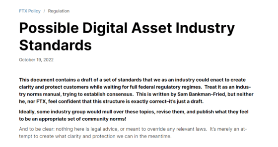 “암호화폐 거래소 이용자가 피해 입었을 경우 강한 조사 받아야” 누가 한 말?…SBF의 위선