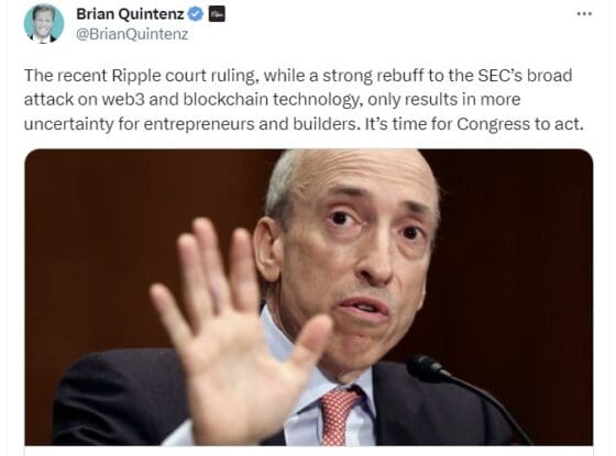 [리플 판결] a16z “암호화폐를 혼돈에서 질서로 이동시킬 때”