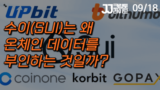 [영상] 수이(SUI) 재단은 온체인 데이터를 왜 부인하는걸까?