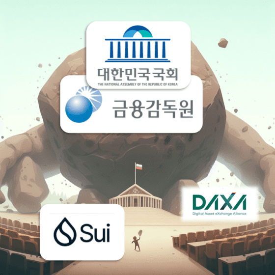 논란의 버거 코인 ‘수이(SUI)’, 여야 의원 · FIU 원장 · 금감원 국장 · 거래소 대표들 앞에서 “시장동향 설명한다”