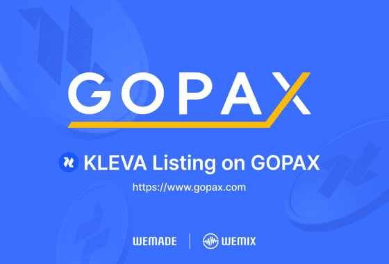 디파이 서비스 클레바(KLEVA), 고팍스 원화 마켓 상장…19일부터 거래 가능