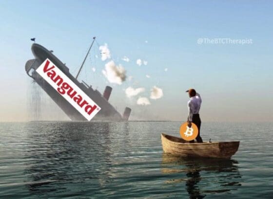 뱅가드, “암호화폐 투자보다는 투기에 가깝다”–반 비트코인 입장 공식 발표