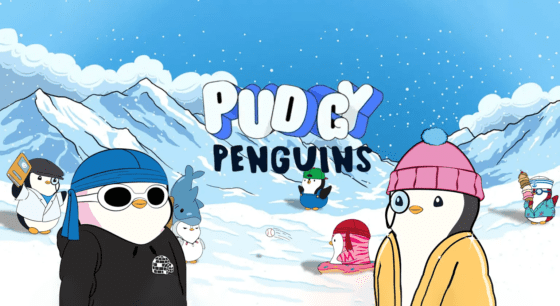 [주간 NFT 리포트] “지금은 펭귄 시대” 바닥가 2위 넘보는 퍼지 펭귄, 지난주 32% 급등