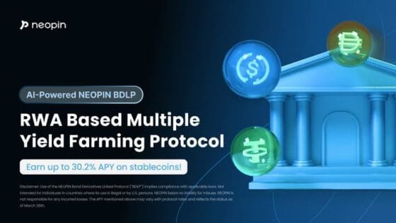 네오핀, RWA 디파이 상품 출시…”글로벌 7조원 시장 공략”