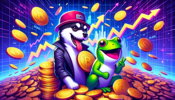 [주요 뉴스] 페페 코인 급등, 시가총액 110억 달러 돌파…밈 코인 시장 활기