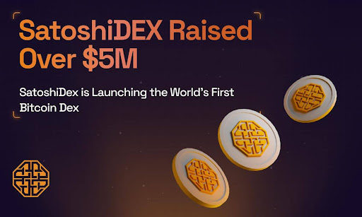 비트코인 L2 기반 탈중앙화거래소 사토시덱스, 530만 달러 모금 성공