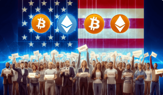 美 유권자 3분의 1, 투표 전 후보자 암호화폐 입장 고려 – 설문조사