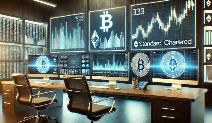 SC은행, 비트코인 50만달러 전망 유지…목표 시점 2030년으로 순연