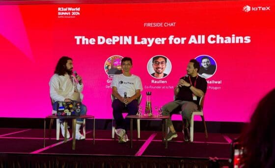 아이오텍스, 폴리곤 랩스와 IoTeX 2.0 통합 발표–토큰2049  최대 DePIN 행사  ‘리얼 월드 서밋 2024’ 성료
