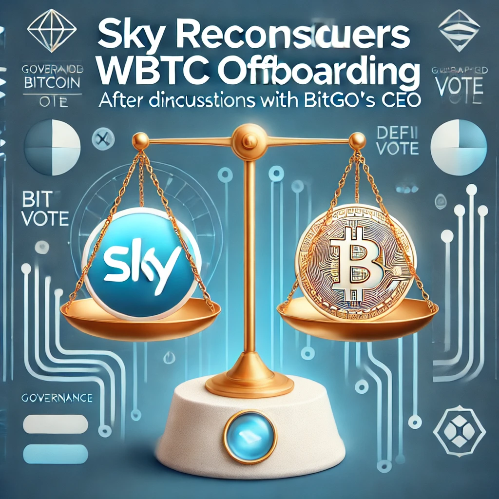 [주요 뉴스] Sky, WBTC 담보 자산 제외 계획 재검토… BA Labs 권고안 제시