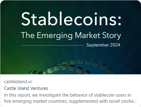 [주요 뉴스] 스테이블코인 신흥시장에서 일상 금융 사용 증가