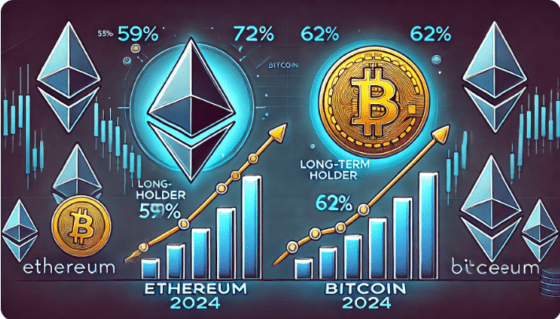 [주요 뉴스] 이더리움 장기 보유자 비율 증가, 비트코인 감소 … 투자자 신뢰 변화 시사