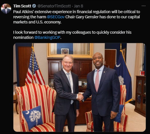 [주요 뉴스] 트럼프 2기 행정부의 디지털자산 우호 정책과 겐슬러 SEC 의장 비판 확산