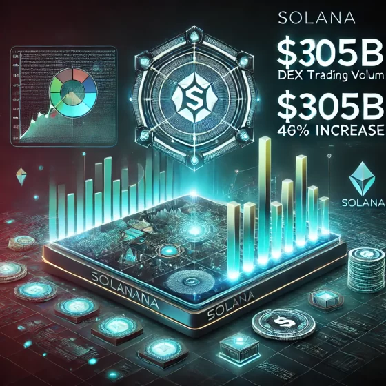 [주요 뉴스] 솔라나(Solana), DEX 시장에서 주간 거래량 1위 기록