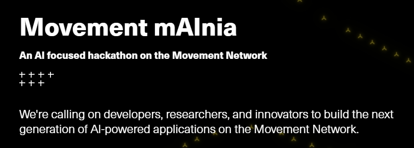 [주요 뉴스] 무브먼트, AI 기반 해커톤 MAInia 개최… 총 상금 55만5555달러