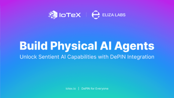 엘리자랩스와 아이오텍스(IoTeX), 자율형 인공지능 구현을 위한 전략적 파트너십