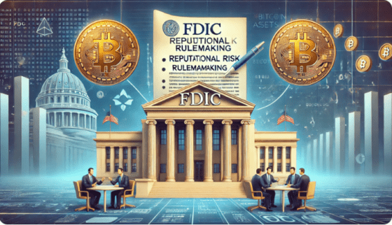 [주요 뉴스] 미국 FDIC, 은행 감독에서 ‘평판 리스크’ 개념 제거 추진 … 암호화폐 업계 큰 승리로 평가