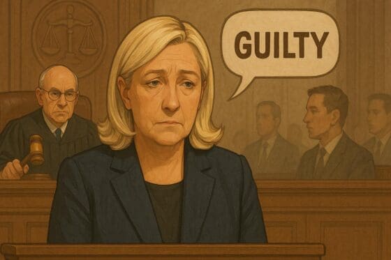 르 펜, 5년간 출마 금지 판결로 2027년 프랑스 대선 출마 불가