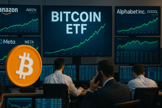 비트코인 ETF 옵션, 구글·아마존 넘었다…월가 ‘주류 자산’ 편입 가속화