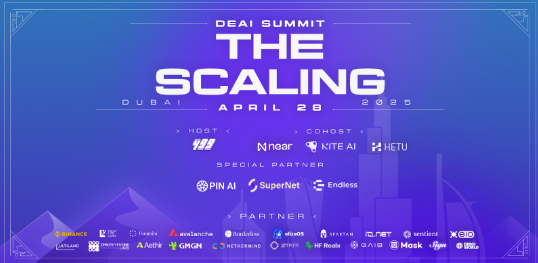 AI와 웹3 기술 논의의 장… ‘더 스케일링 DeAI 서밋 2025’ 두바이서 개최