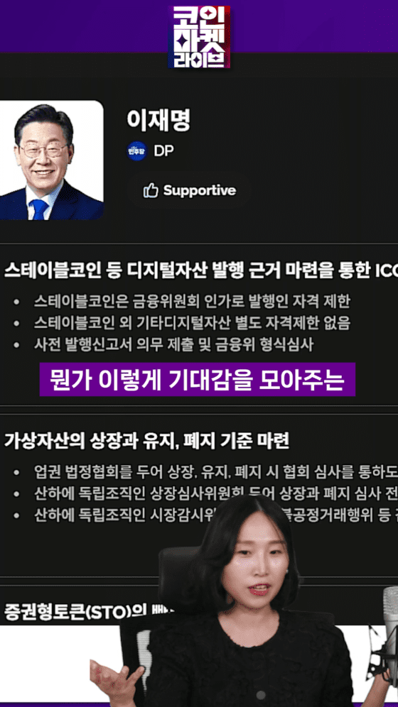 [쇼츠] 대선 공약 특집! 과연 이번에도 ‘말뿐인 공약’일까? 퀴즈로 알아보는 크립토 공약은?