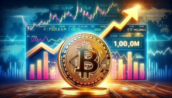 전세계 비트코인 ​​ETF 보유액, 100만 BTC 돌파…블랙록과 그레이스케일 ‘투톱’