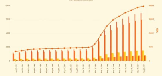 [주요 뉴스] 솔라나 기반 밈코인 플랫폼 레츠봉크의 급성장, 시장 판도 변화 예고