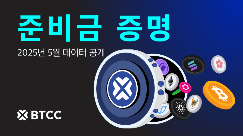 [주요 뉴스] BTCC, 준비금 증명 보고서 발표… 예치금 대비 152% 초과 담보 상태