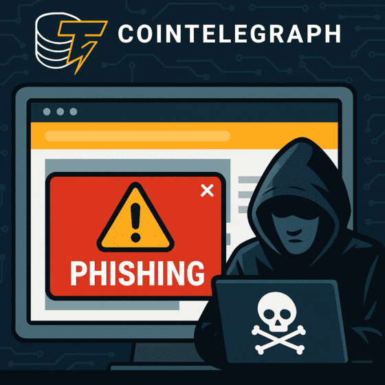 [주요 뉴스] 코인텔레그래프, 피싱 해킹 당해 사용자 주의 촉구