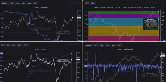 [주요 뉴스] 비트코인 조정에도 불구, 온체인 데이터는 강세장 시사