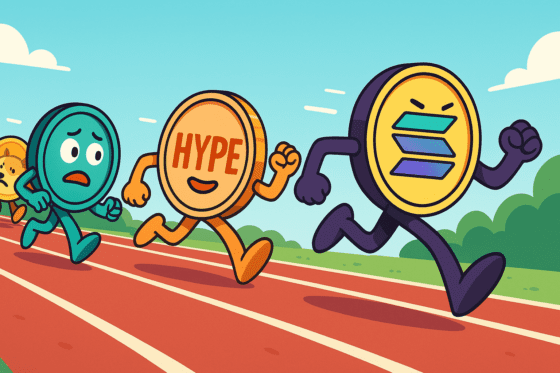 [롱/숏] 도지·수이·에이다 숏 포지션 집중…솔라나·HYPE만 롱 우세