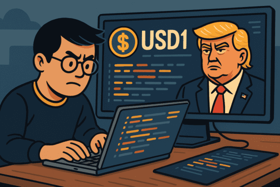 바이낸스, WLFI 스테이블코인 USD1 개발 의혹⋯양측 모두 반박