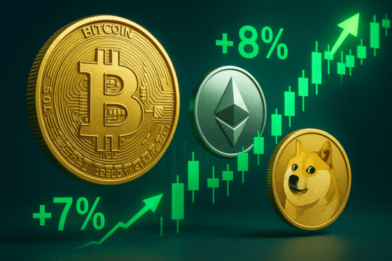 [코인시황] 비트코인 12만달러 등락…이더리움 8%·도지 7% 급등, 밈코인 봉크·플로키는 30%↑