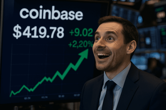 디지털자산주 엇갈린 흐름⋯코인베이스, 444달러로 최고가 돌파