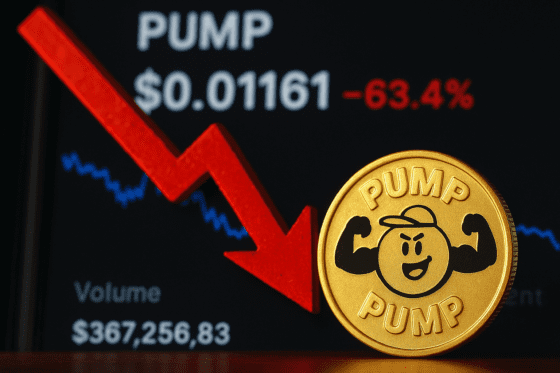 에어드롭 번복 여파 ⋯ PUMP 2주 만에 63% 급락