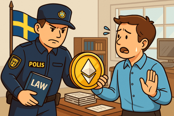 스웨덴 “디지털자산 출처 못 밝히면 몰수”–범죄 자금 간주