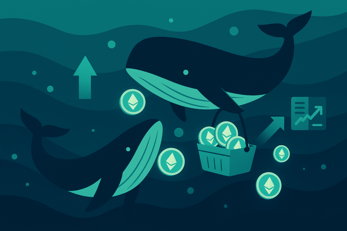 이더리움 고래, 6000만달러 추가 매수 이더리움 고래, 6000만달러 추가 매수