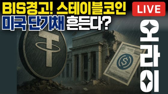 [영상] BIS 경고! 스테이블코인, 미국 단기채 흔든다?